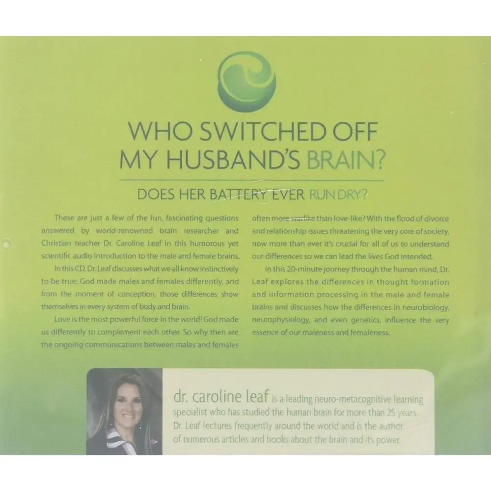 Whow Switched  Off My Husband's Brain? Does Her Battery Ever Run Dry? (CD)